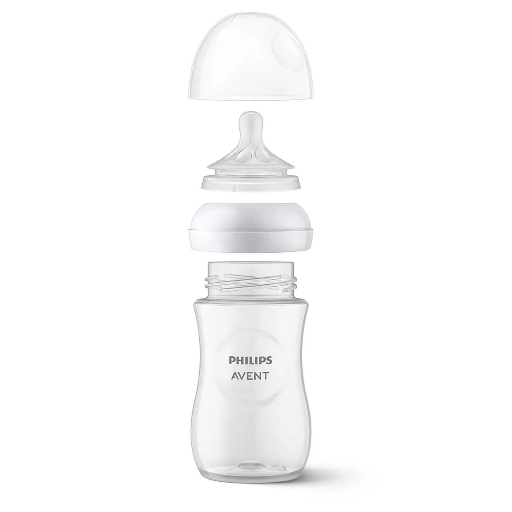 Mamadeira Philips Avent Pétala Transparente 260ml - Imagem 2