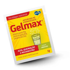 Anticiácido Gelmax Efervescente Abacaxi Sachê 5G