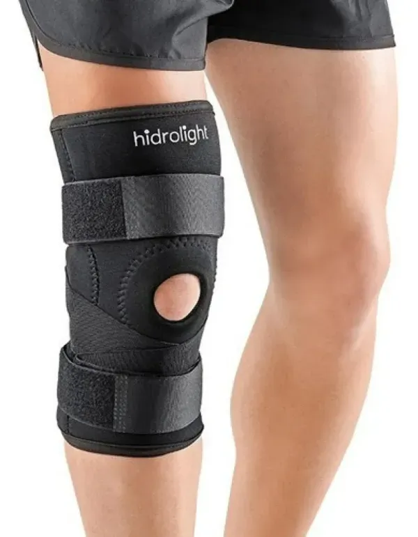 Joelheira Articulada Hidrolight Gg Preta 1 Unidade