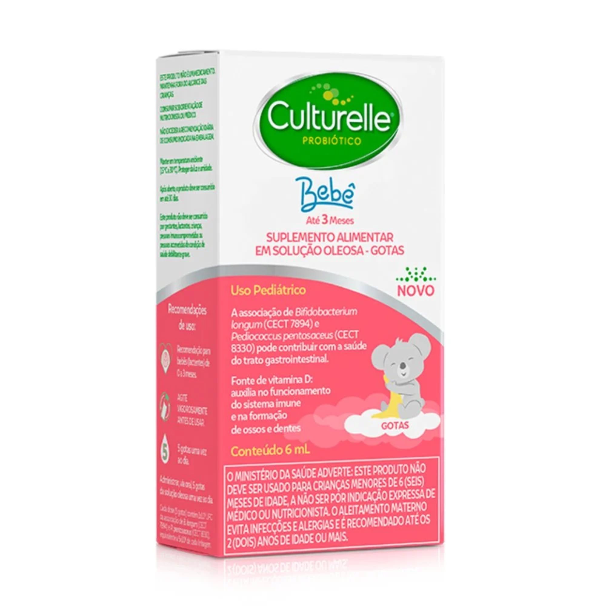 Culturelle Probiótico Bebê Gotas 6ml