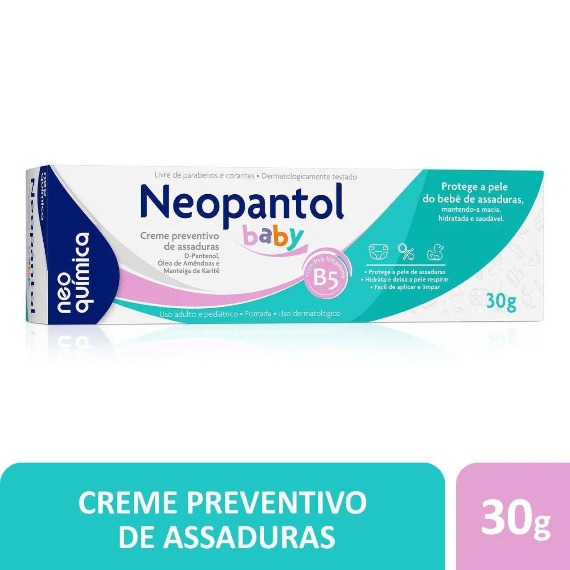 Creme Para Assaduras Neopantol Baby 30g - Imagem 2