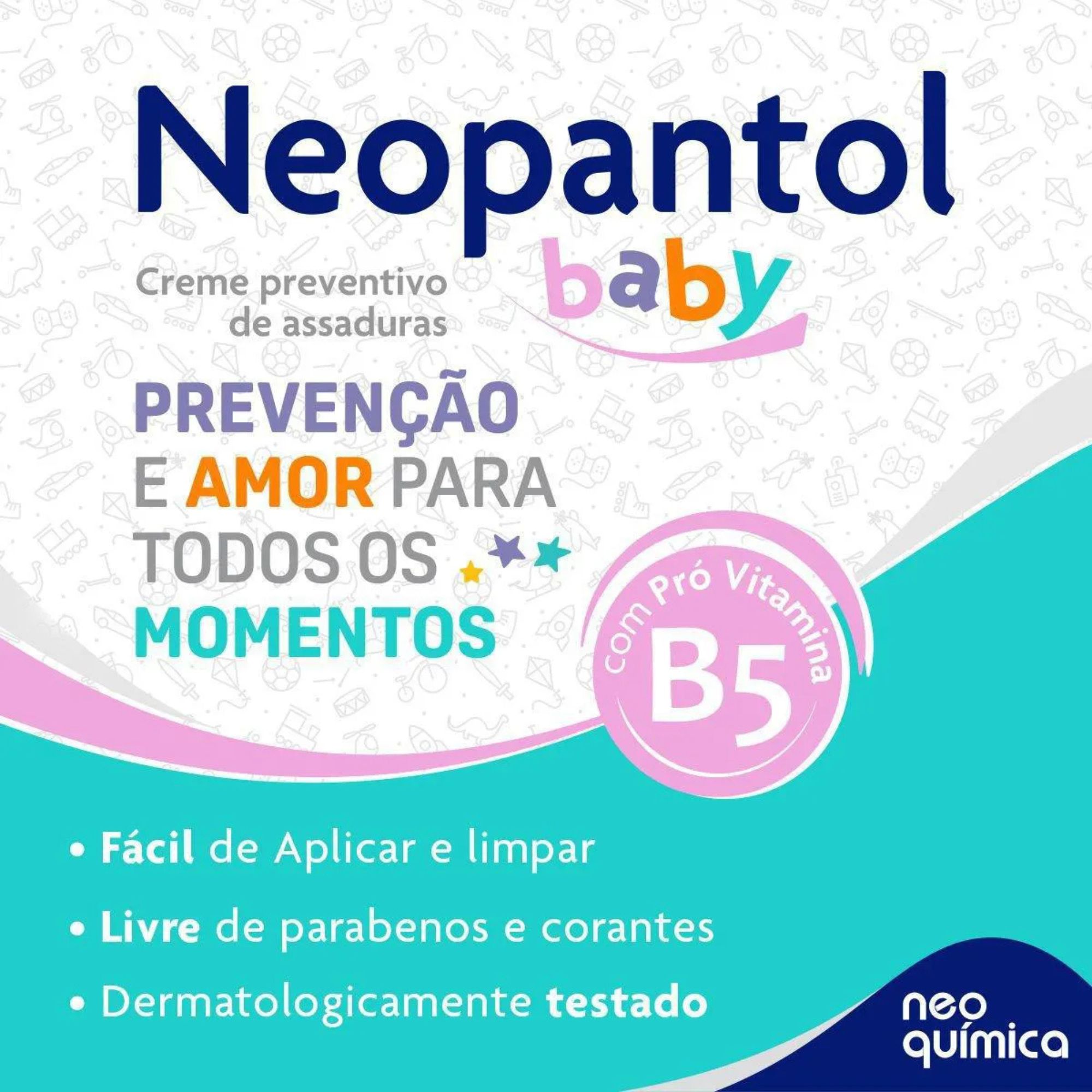 Creme Para Assaduras Neopantol Baby 30g - Imagem 3