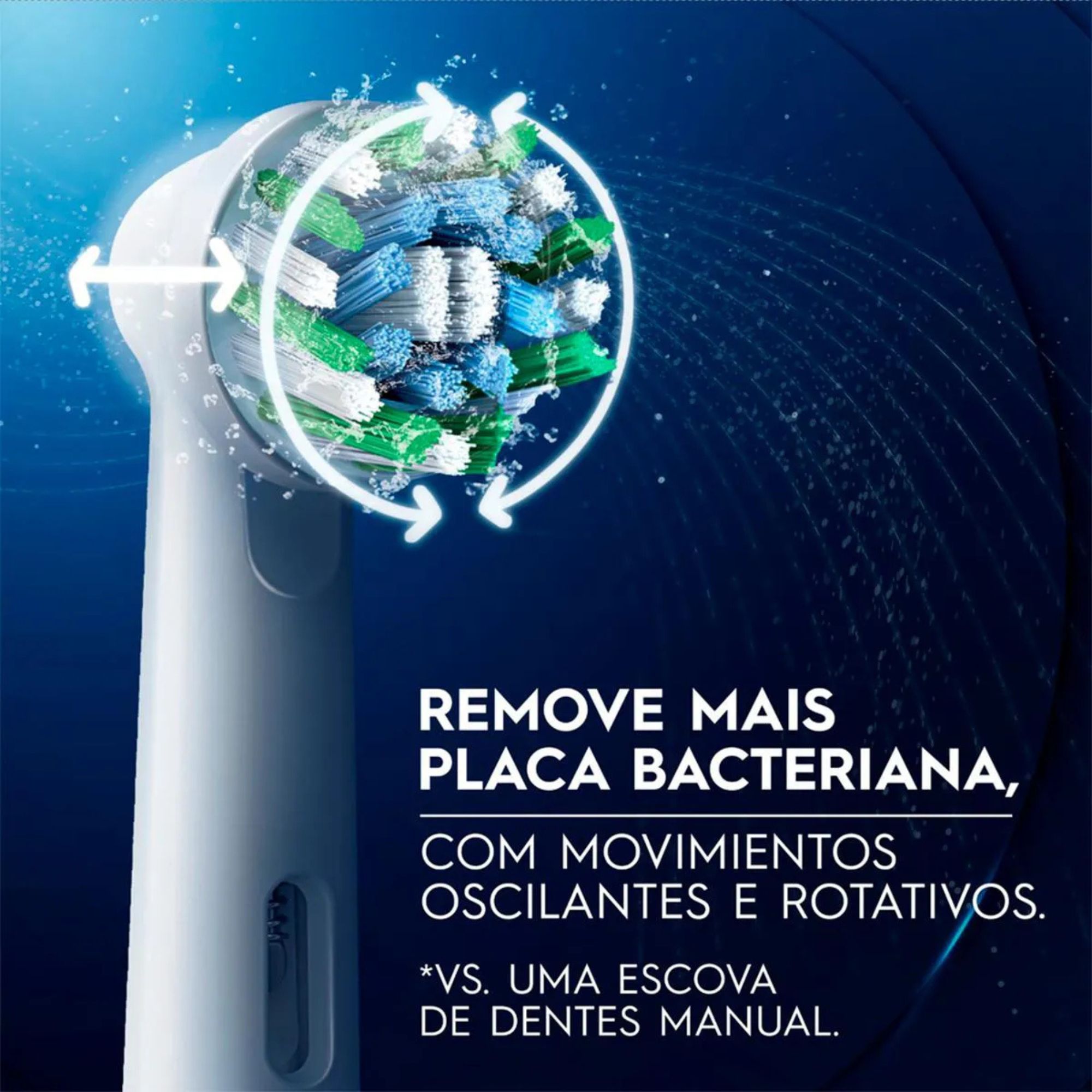 Escova De Dente Elétrica Oral-b Pro Series 3 127v Recarregável 1 Unidade + Refil - Imagem 2