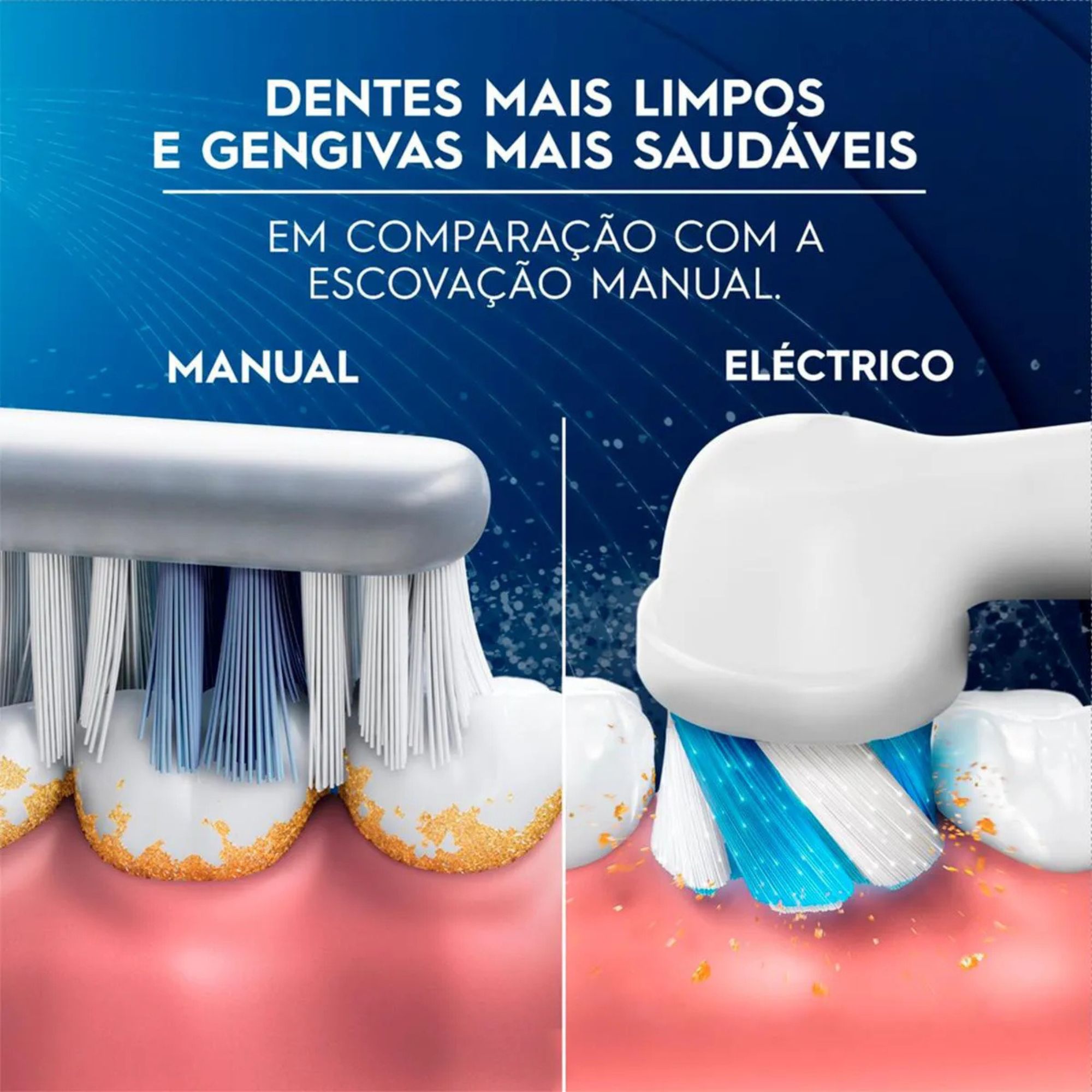 Escova De Dente Elétrica Oral-b Pro Series 3 127v Recarregável 1 Unidade + Refil - Imagem 4