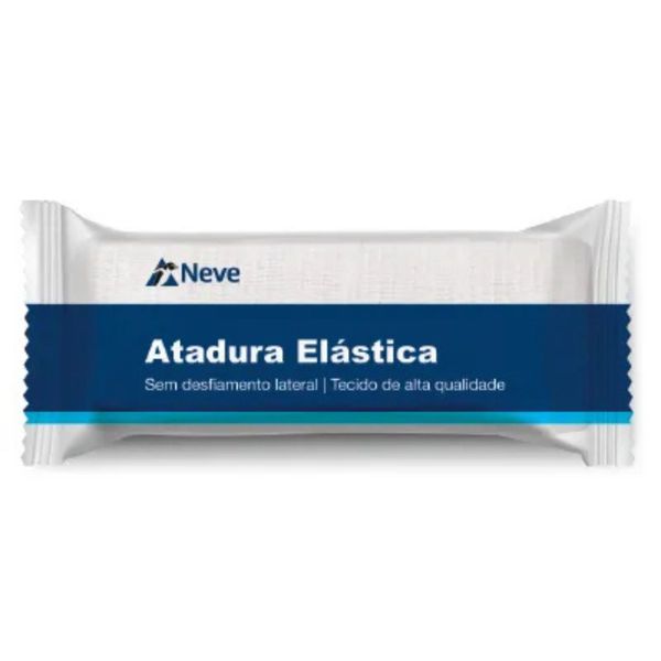Atadura Neve Elástica Branca 20cm X 2,2m 1 Unidade