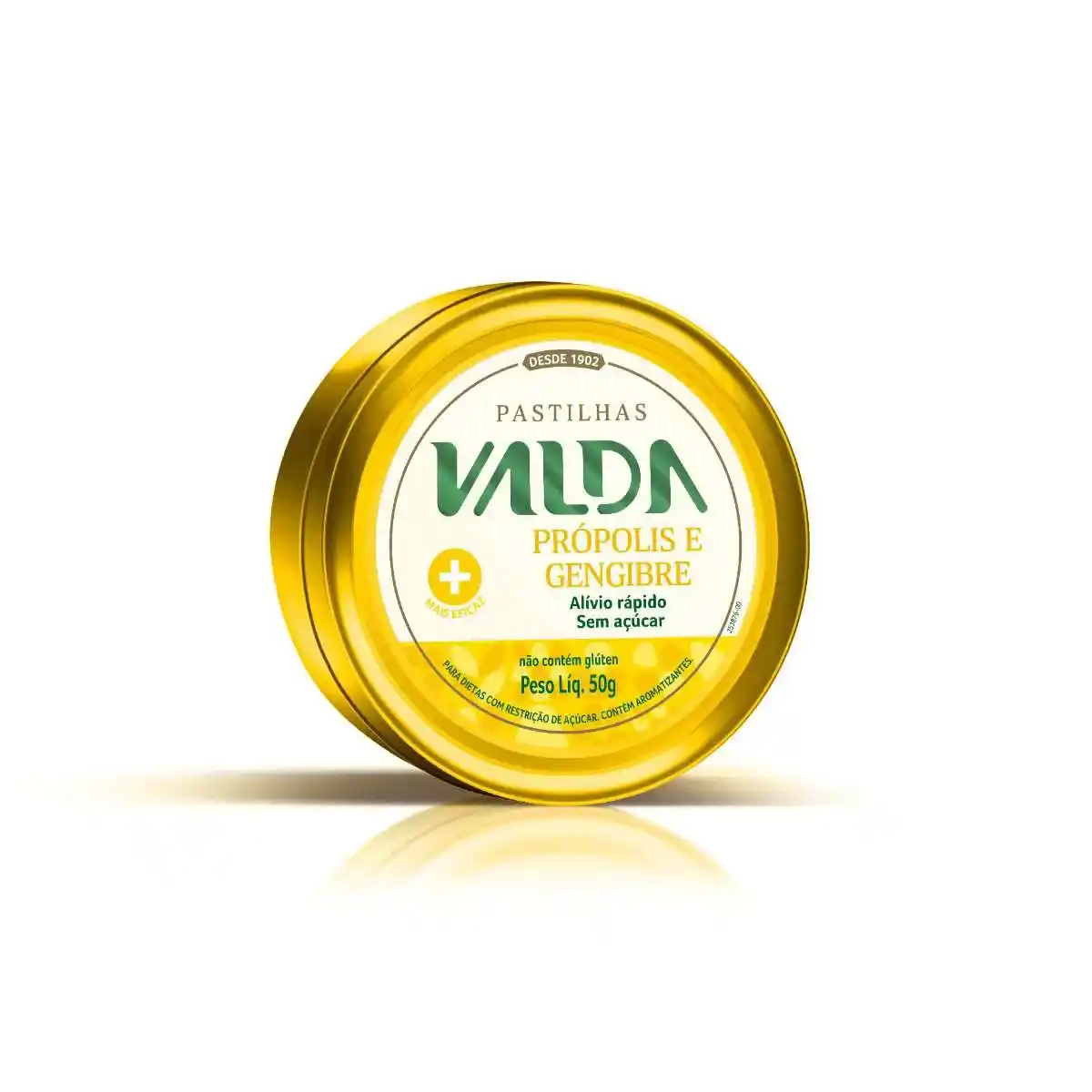 Pastilhas Valda Mais Própolis & Gengibre 50g - Imagem 2