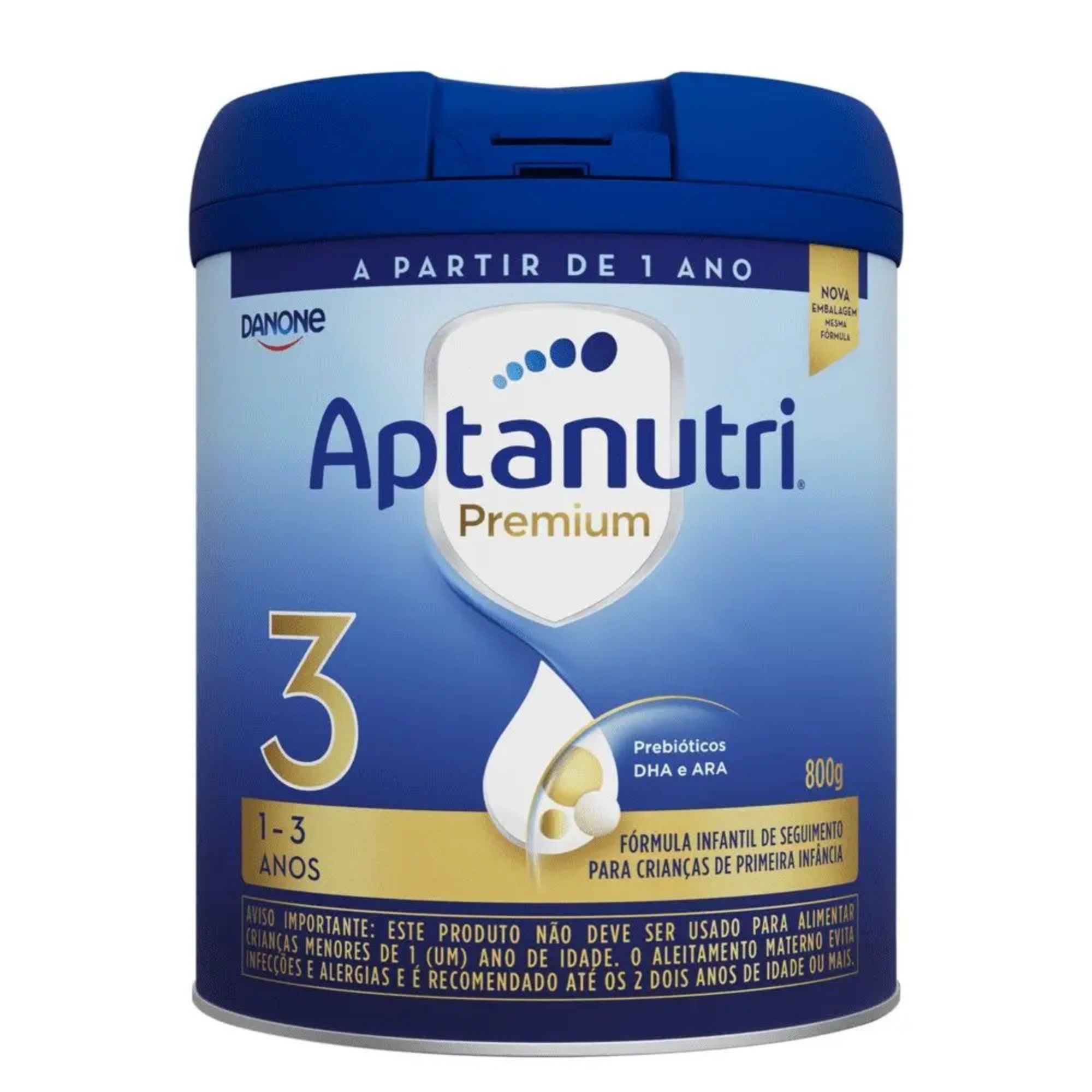 Formula Infantil Danone Aptanutri Premium 3 800g