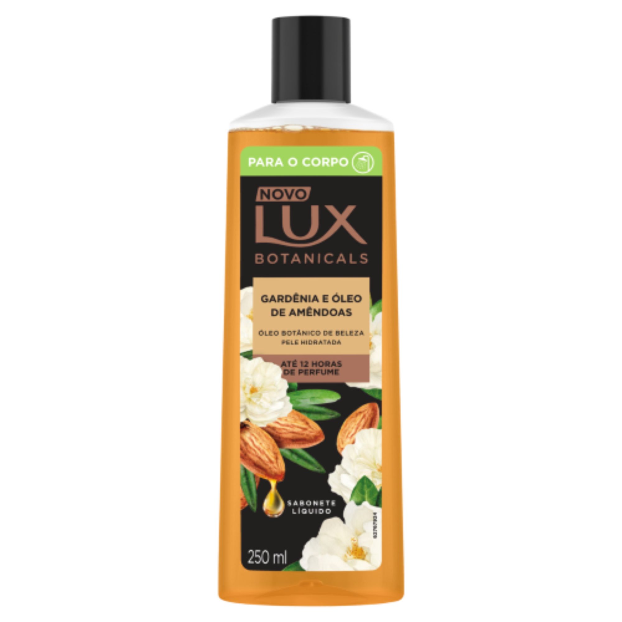 Sabonete Líquido Lux Botanicals Gardênia E Óleo De Amêndoas 250ml