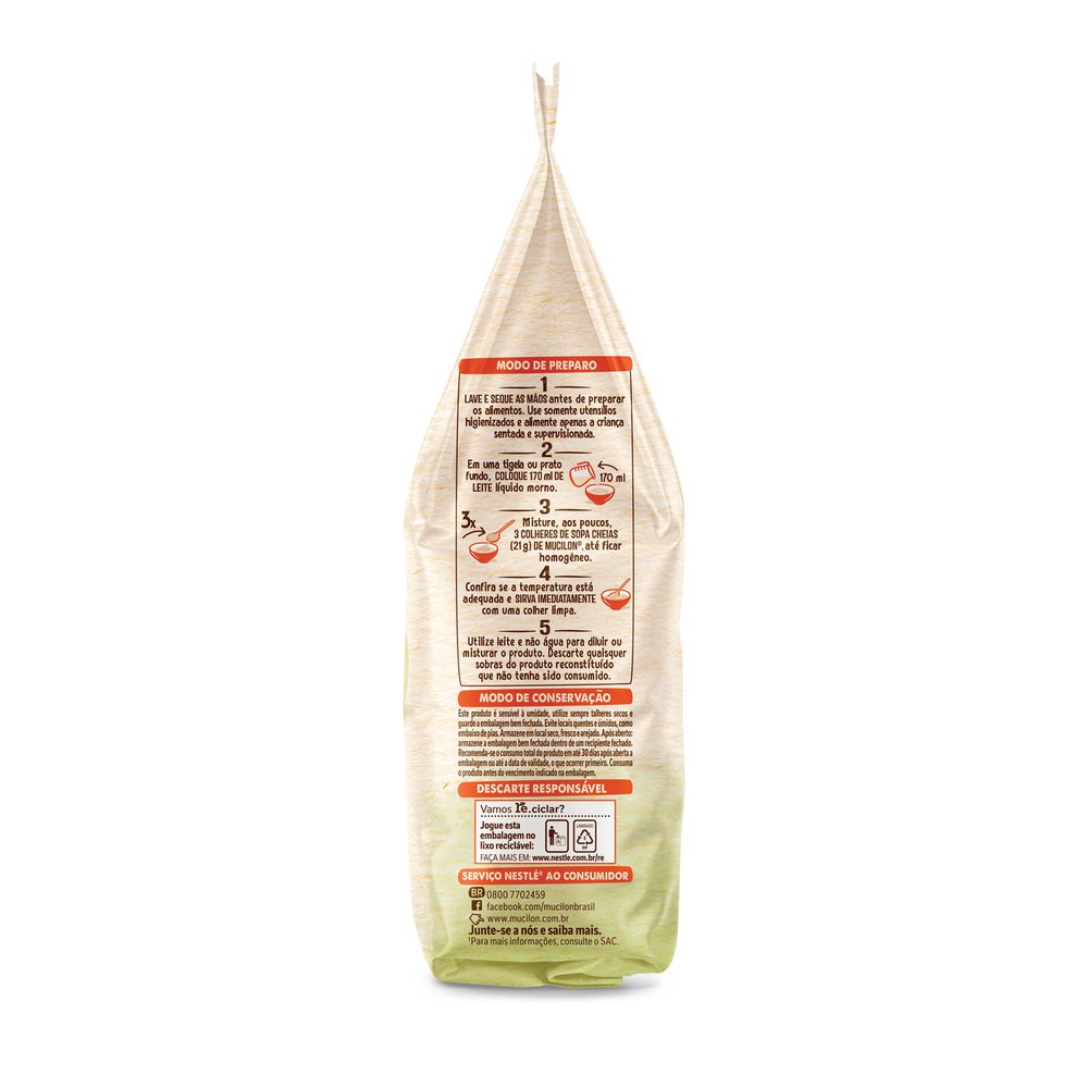 Cereal Infantil Mucilon Milho 180g - Imagem 3