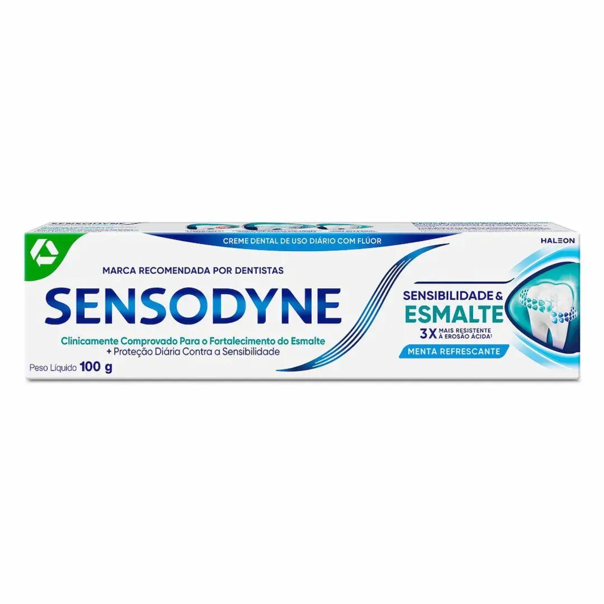 Creme Dental Sensodyne Sensibilidade & Esmalte Menta 100g