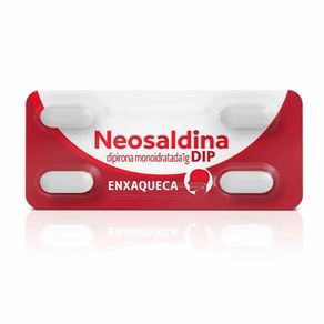 Neosaldina Dip Dipirona 1G 4 Comprimidos