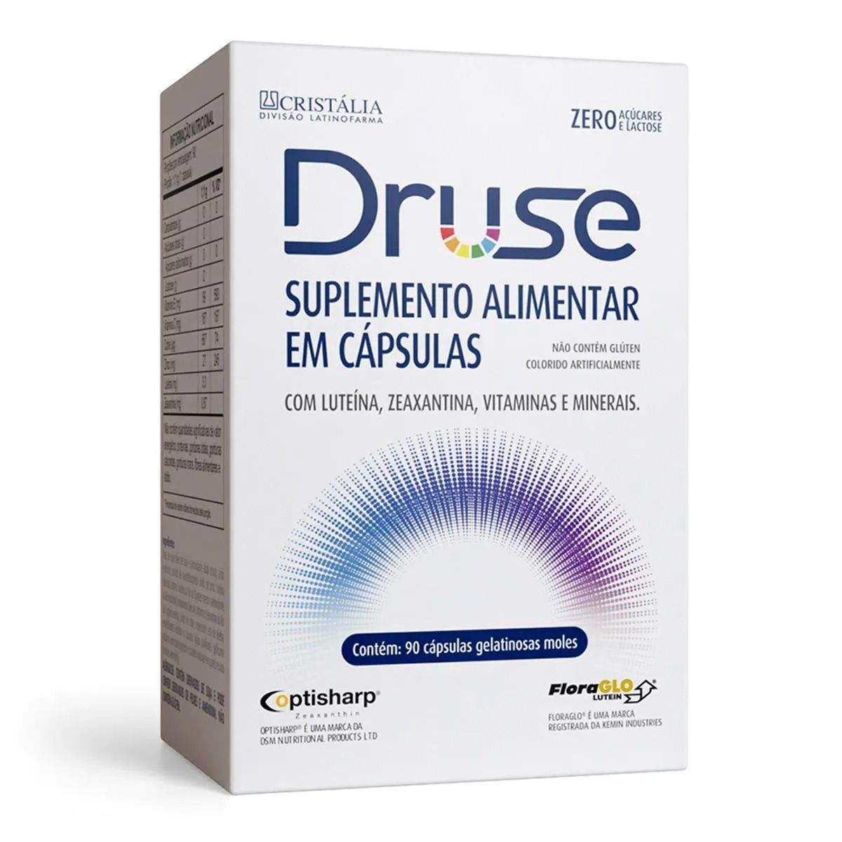 Polivitamínico Druse Cristália 90 Cápsulas