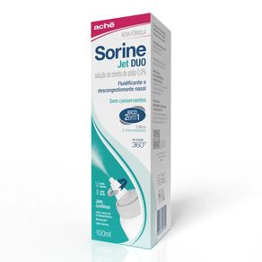 Sorine Jet Duo Spray Nasal 100Ml