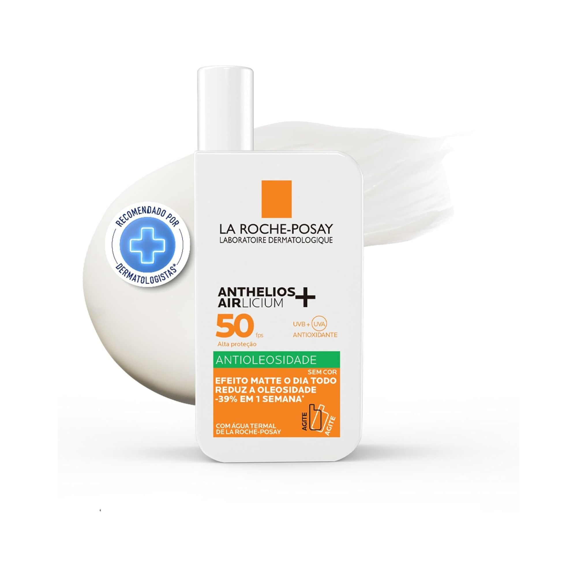 Protetor Solar Facial La Roche-posay Anthelios Airlicium Fps 50 40ml - Imagem 3