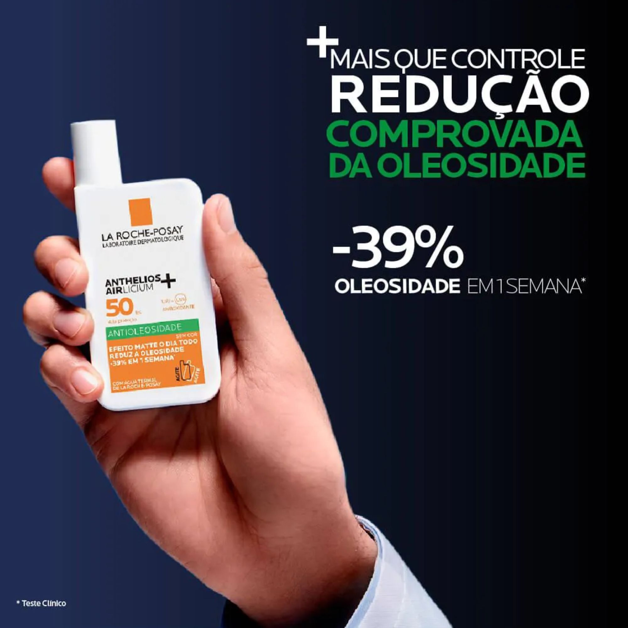 Protetor Solar Facial La Roche-posay Anthelios Airlicium Fps 50 40ml - Imagem 4