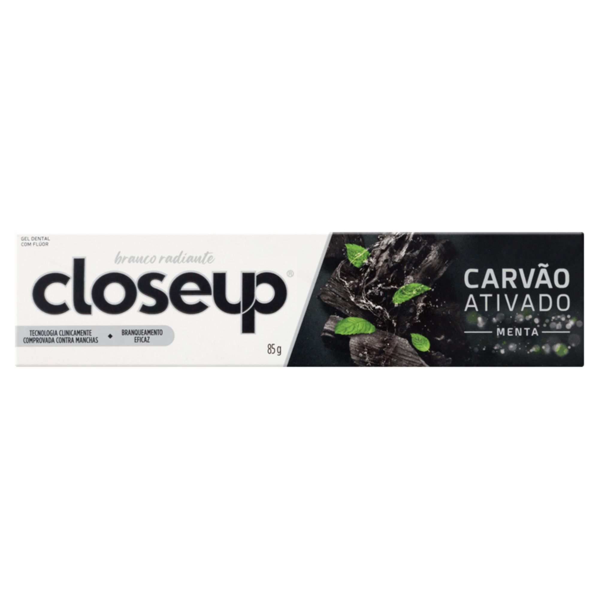 Gel Dental Closeup Carvão Ativado Menta 85g