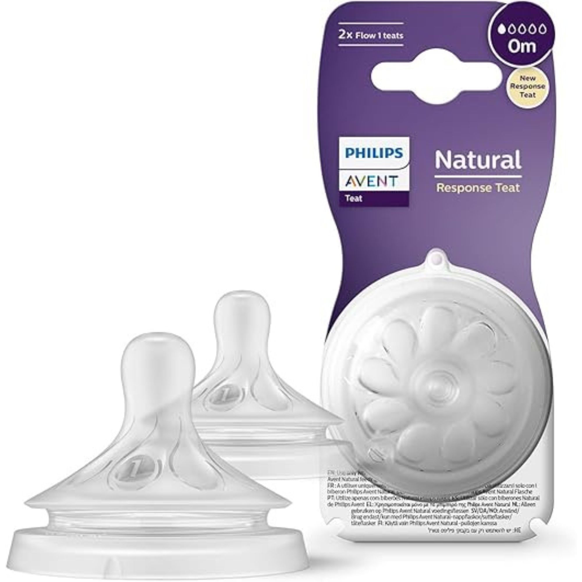 Bico Mamadeira Philips Avent Pétala 0m 1 Unidade