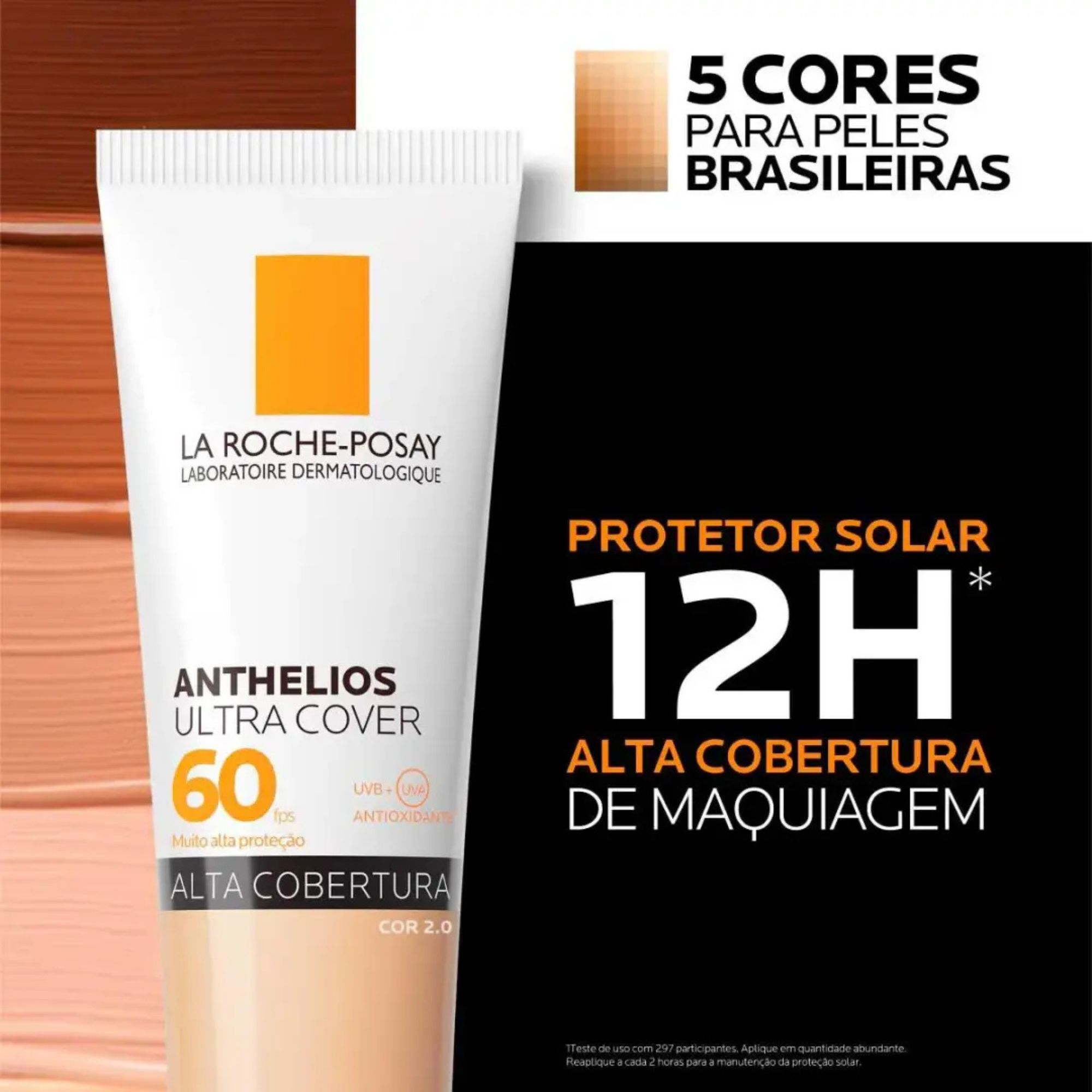 Protetor Solar Facial La Roche-posay Anthelios Ultra Cover Fps 60 Cor 2.0 30g - Imagem 6