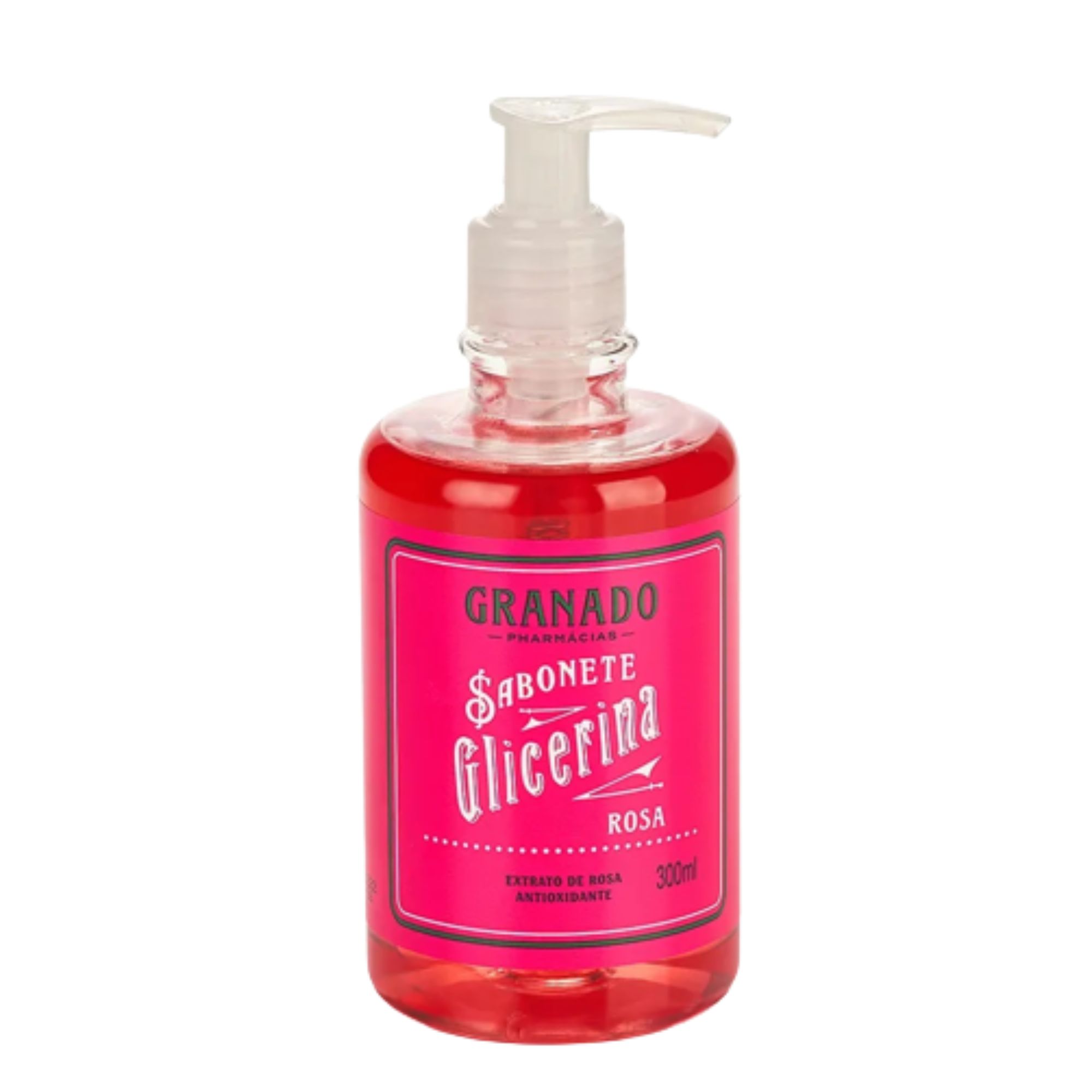 Sabonete Líquido de Glicerina Granado Rosa 300ml