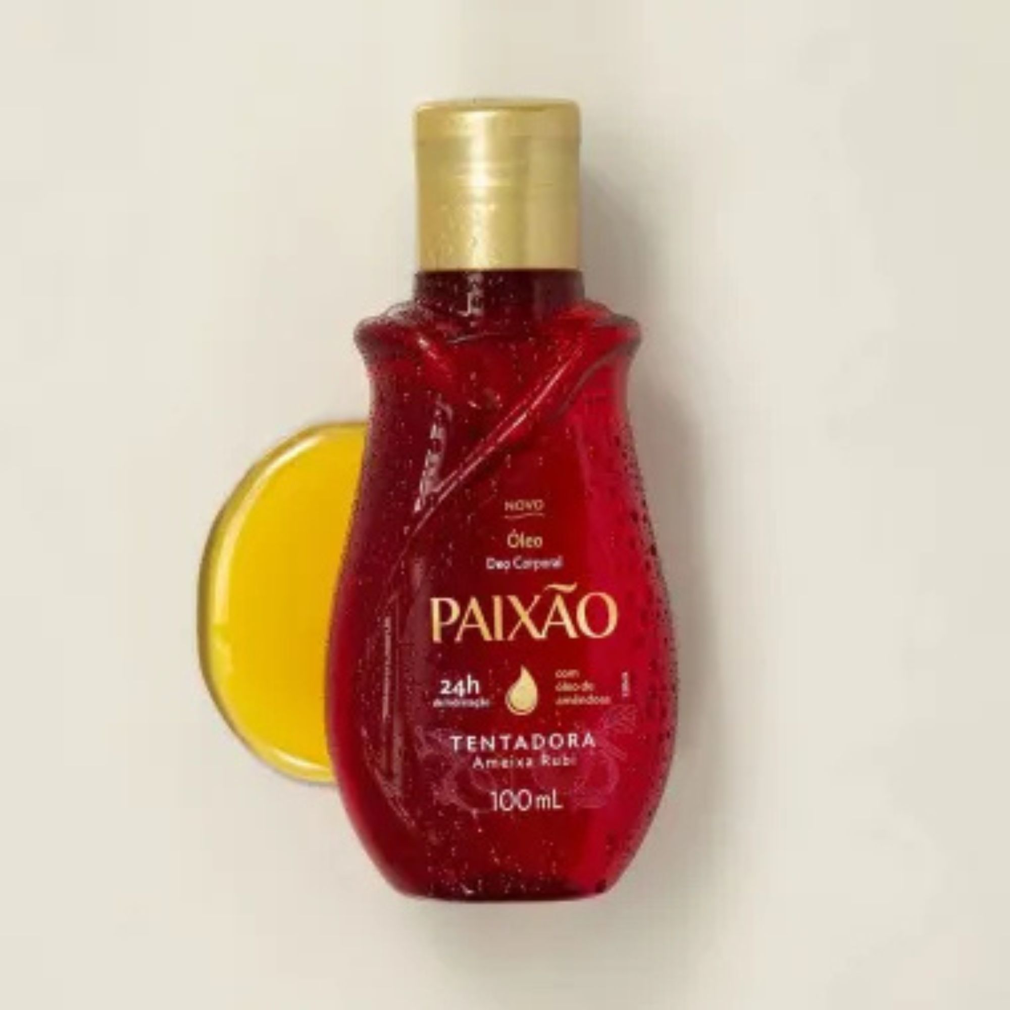 Óleo Corporal Paixão Tentadora Ameixa Rubi 100ml - Imagem 5