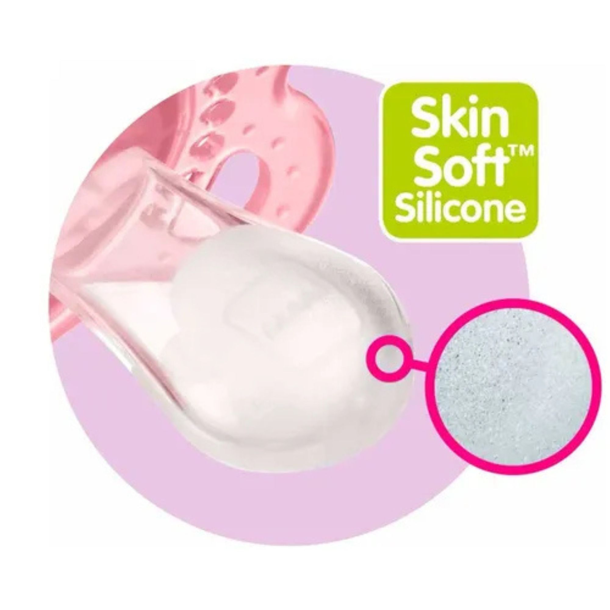 Chupeta Mam Comfort 0-6m Rosa 1 Unidade - Imagem 4