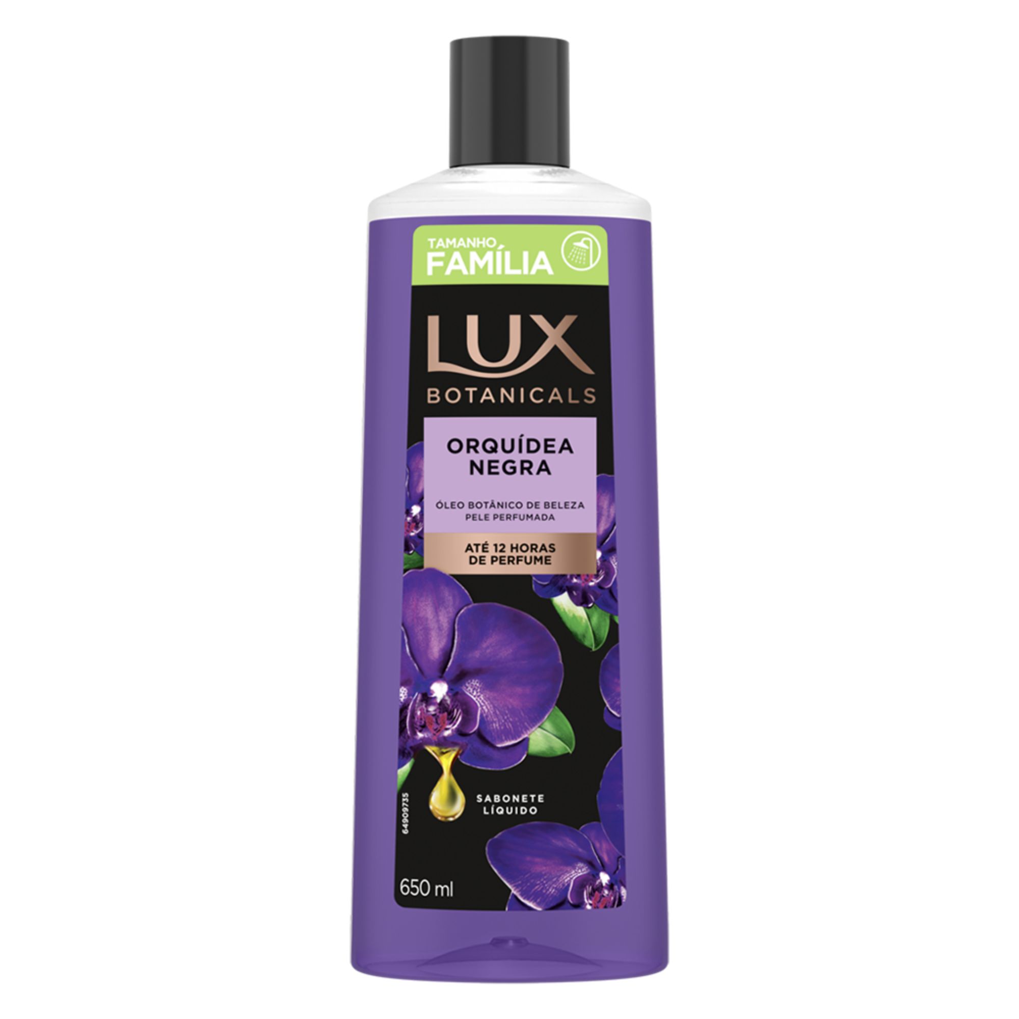 Sabonete Líquido Lux Botanicals Orquídea Negra 650ml