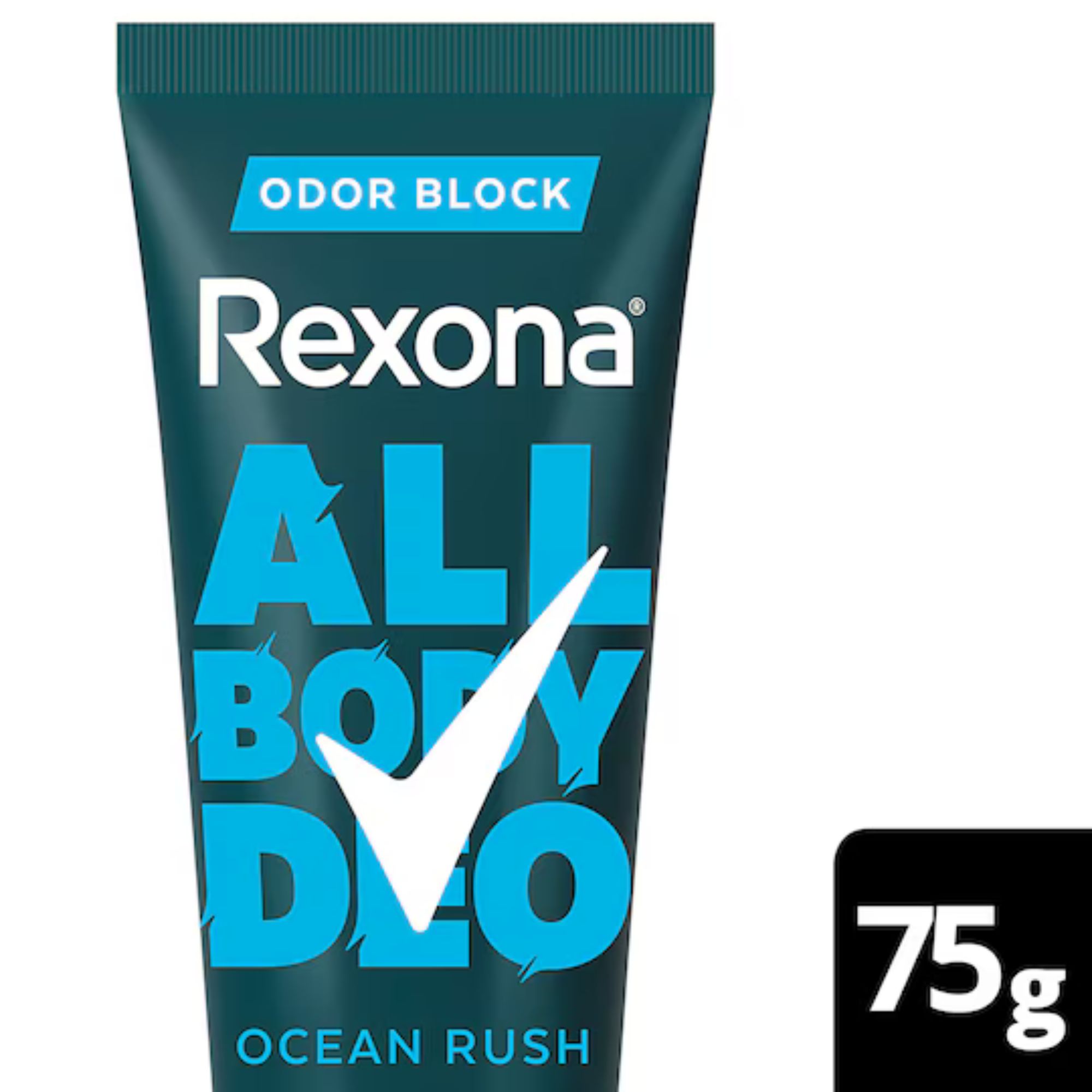 Desodorante Corporal Rexona All Body Deo Ocean Rush Creme 75g - Imagem 2