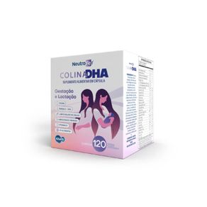Polivitamínico Neutrofer Colina Dha Para Gestantes 120 Cápsulas