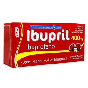 Ibupril 400Mg 10 Cápsulas Moles