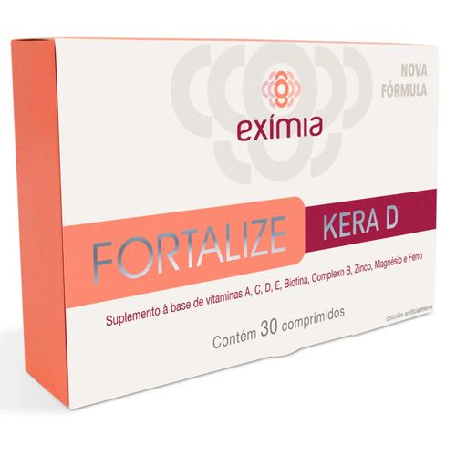 Exímia Fortalize Kera D 30 Comprimidos