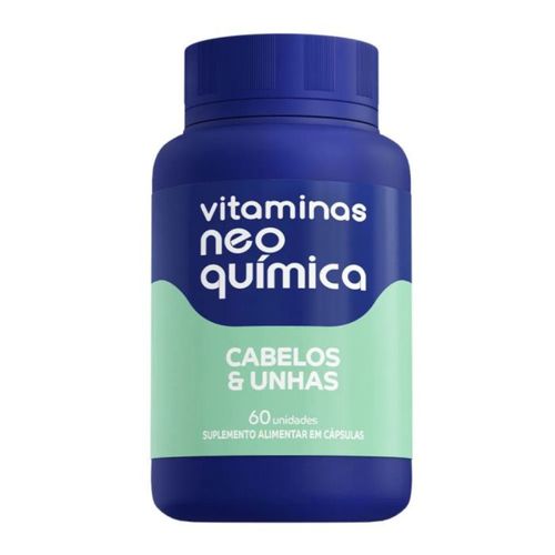 Polivitamínico Cabelos e Unhas Neo Química 60 Cápsulas