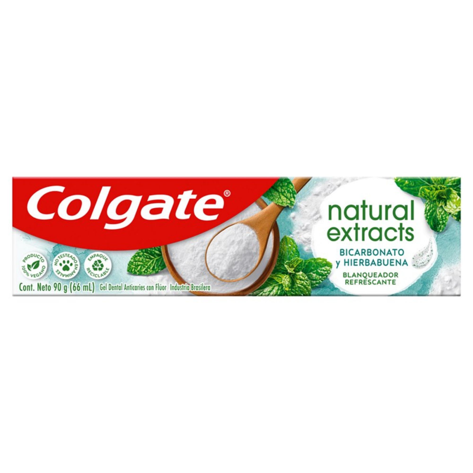 Gel Dental Colgate Natural Extracts Bicarbonato E Hortelã 90g
