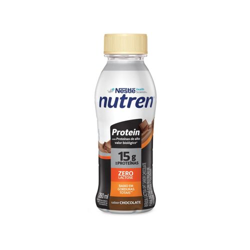 Bebida Láctea Nutren Protein 15g Chocolate 260ml