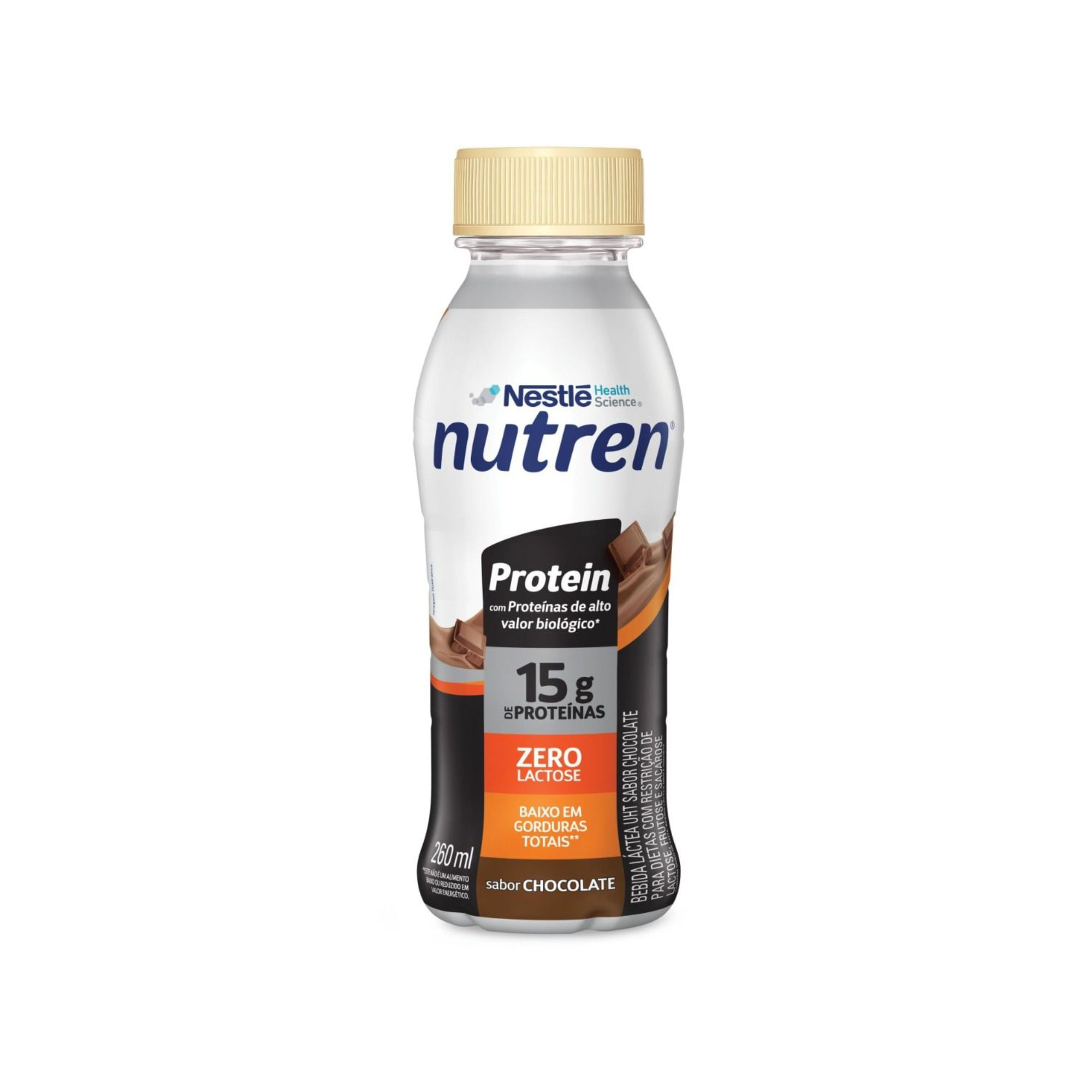 Bebida Láctea Nutren Protein 15g Chocolate 260ml