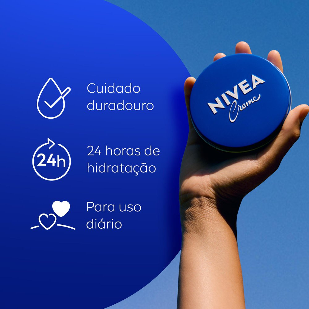 Creme Hidratante Nivea Lata 29g - Imagem 6
