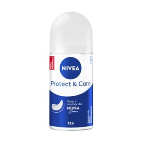 Desodorante Nivea Feminino Protect & Care Roll-On 50Ml
