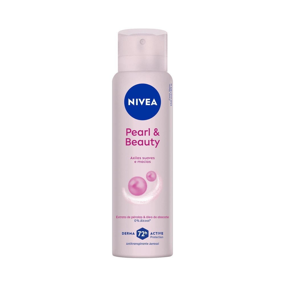 Desodorante Aerosol Nivea Feminino Pearl&beauty 150ml