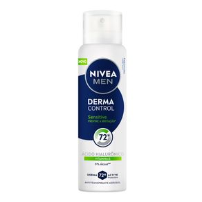Desodorante Nivea Men Derma Control Sensitive Aerossol 150Ml Desodorante Nivea Sensitive Protect Aerosol 150Ml