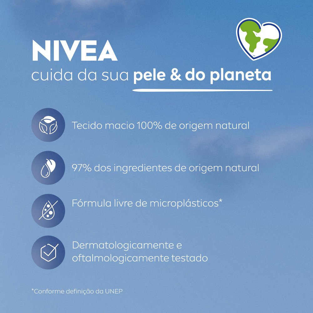 Lenços de Limpeza Facial Nivea Ação Refrescante 3 em 1 25 Unidades - Imagem 6