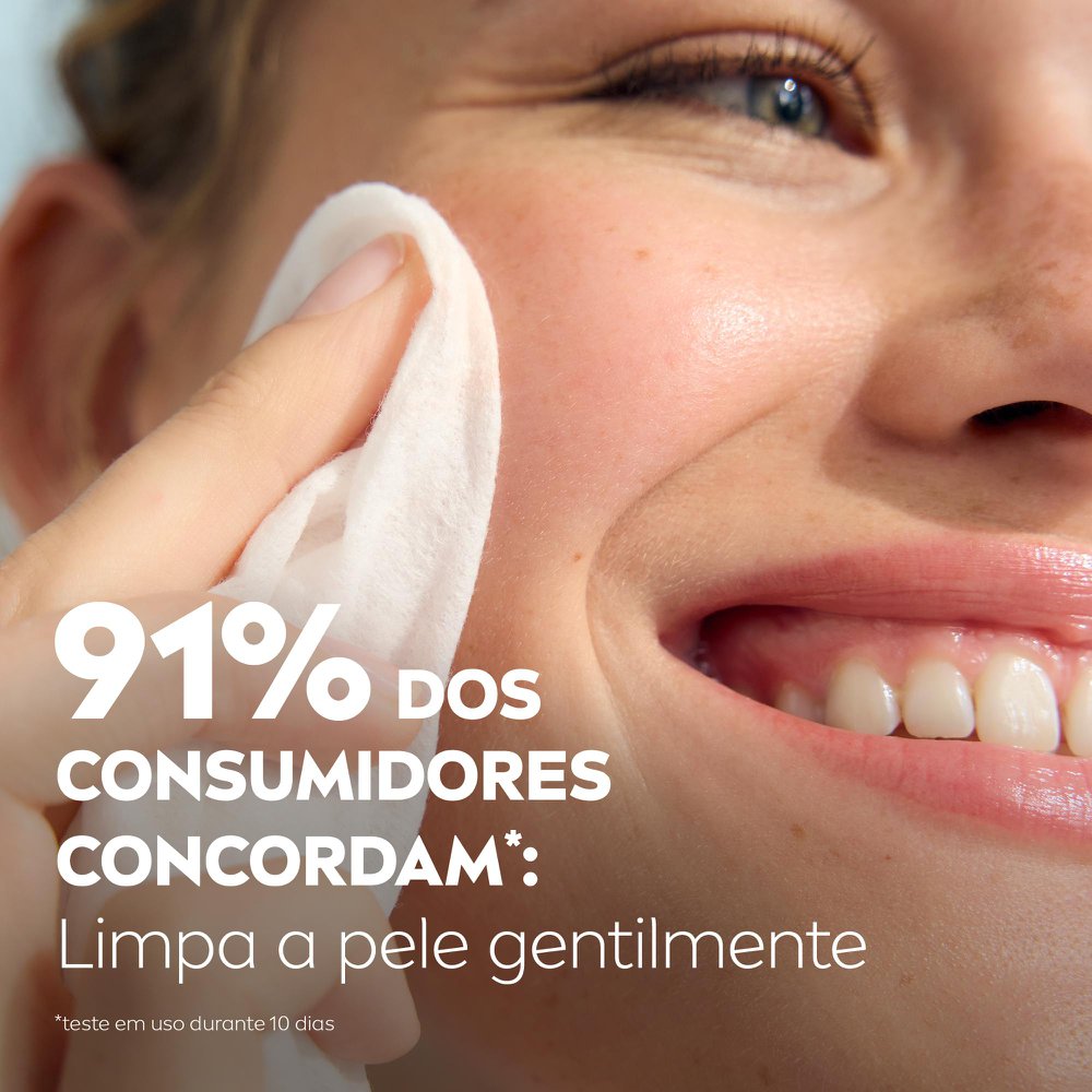 Lenços de Limpeza Facial Nivea Ação Refrescante 3 em 1 25 Unidades - Imagem 7
