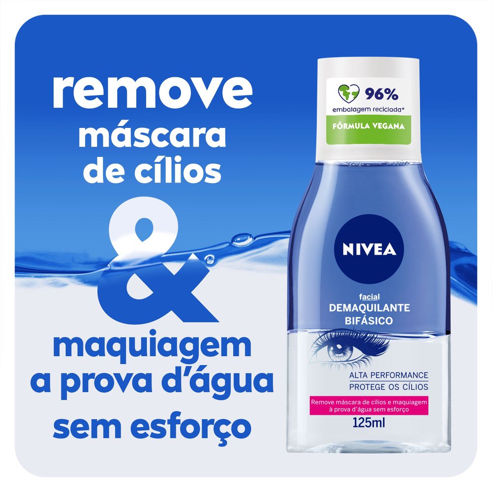 Demaquilante Nivea Visage Bifásico 125ml - Imagem 2