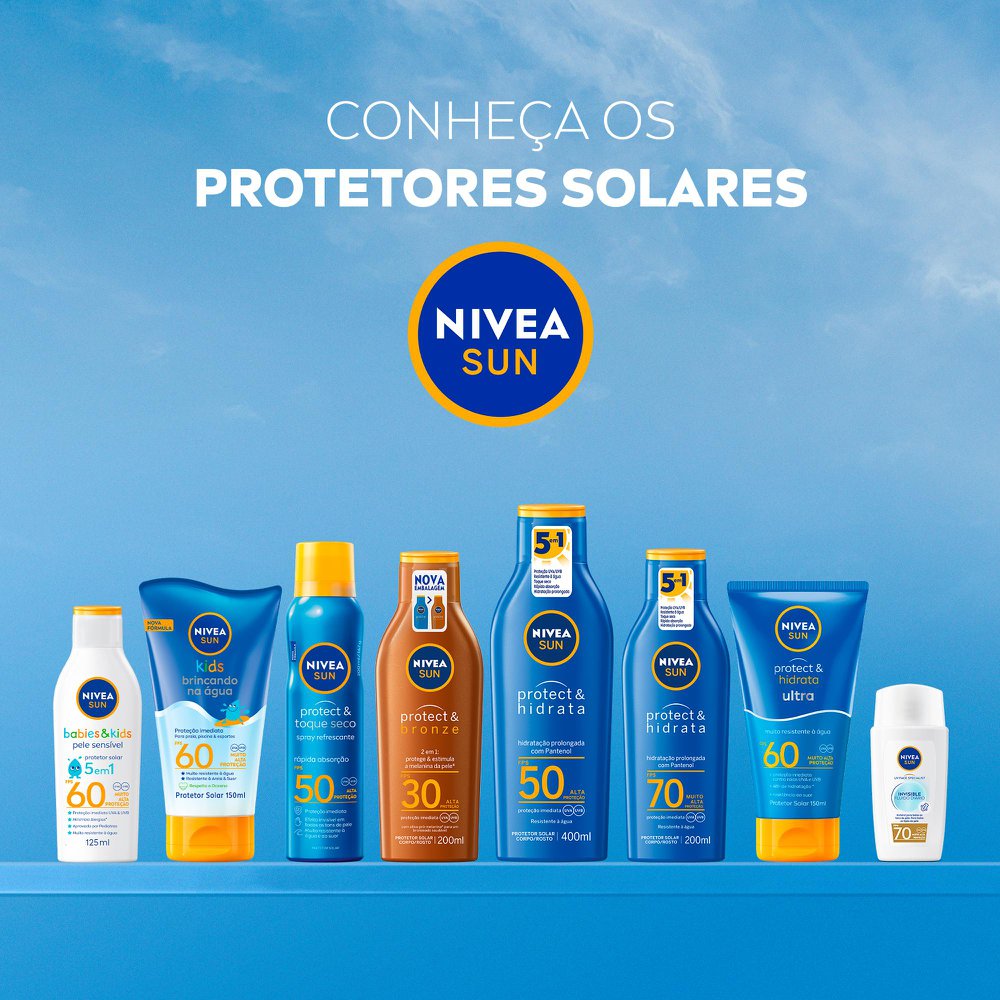 Protetor Solar Infantil Nivea Sun Kids Brincando Na Água Fps60 150ml - Imagem 8