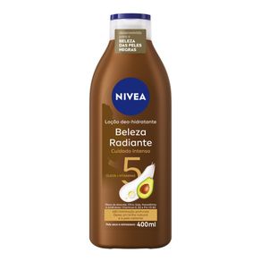 Loção Deo Hidratante Nivea Beleza Radiante Cuidado Intenso Pele Negra 400Ml