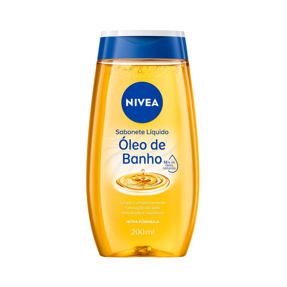 Sabonete Líquido Nivea Óleo De Banho 200ml