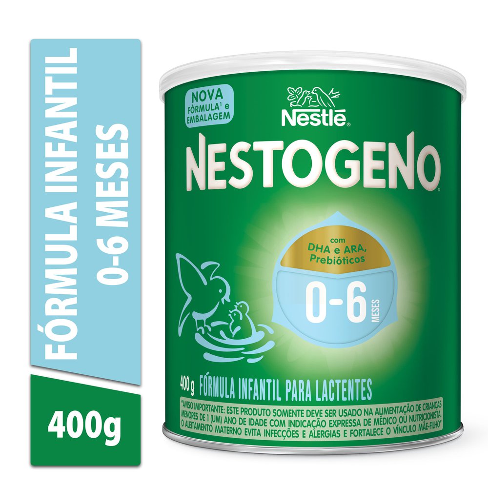 Fórmula Infantil Nestogeno 0 a 6 meses 400g - Imagem 2