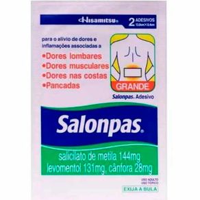 Salonpas Grande Adesivos Transdérmicos 2 Unidades