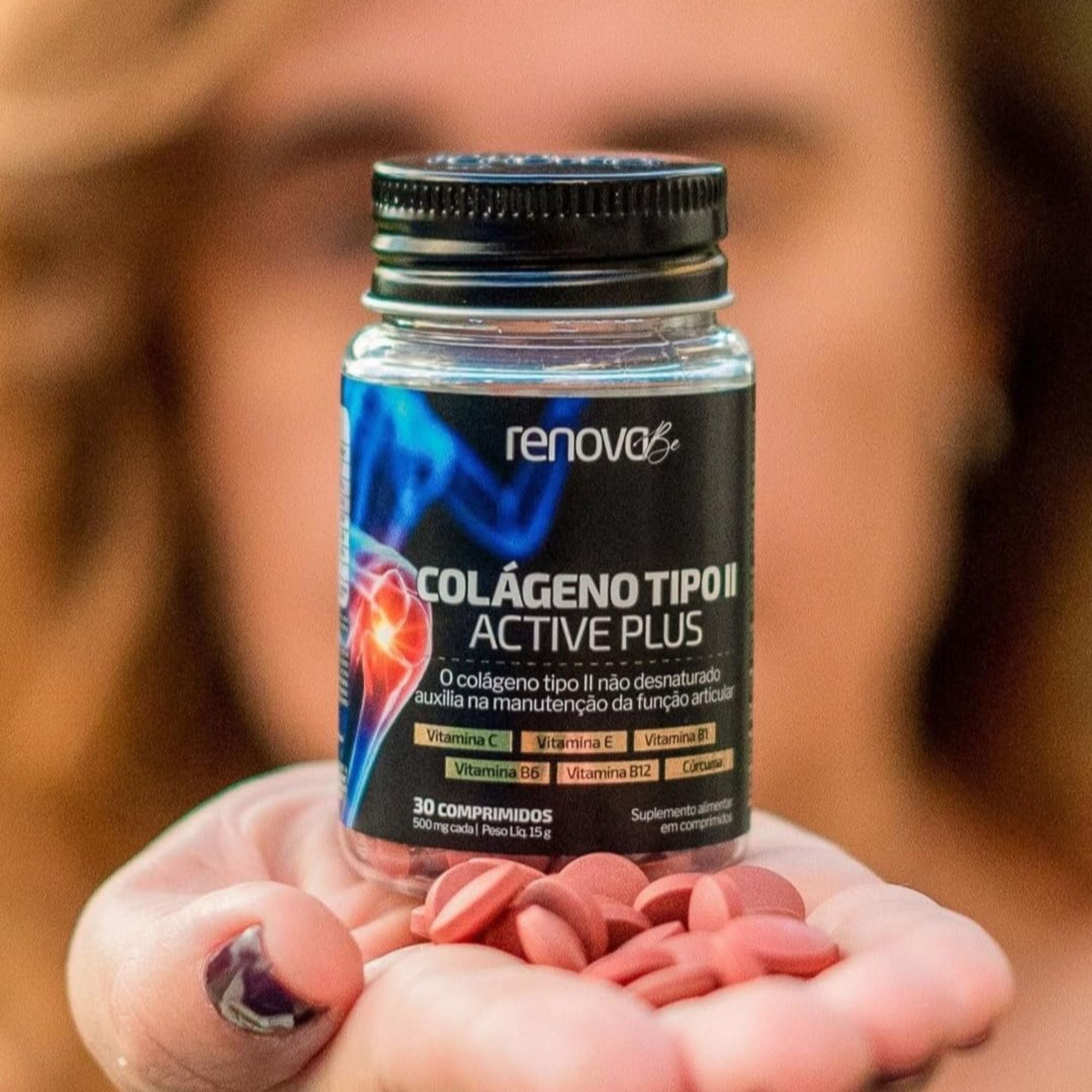 Colágeno Tipo II Active Plus Renova Be 30 Cápsulas - Imagem 6