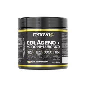 Colágeno + Ácido Hialurônico Renova Be Sabor Frutas Tropicais 216G
