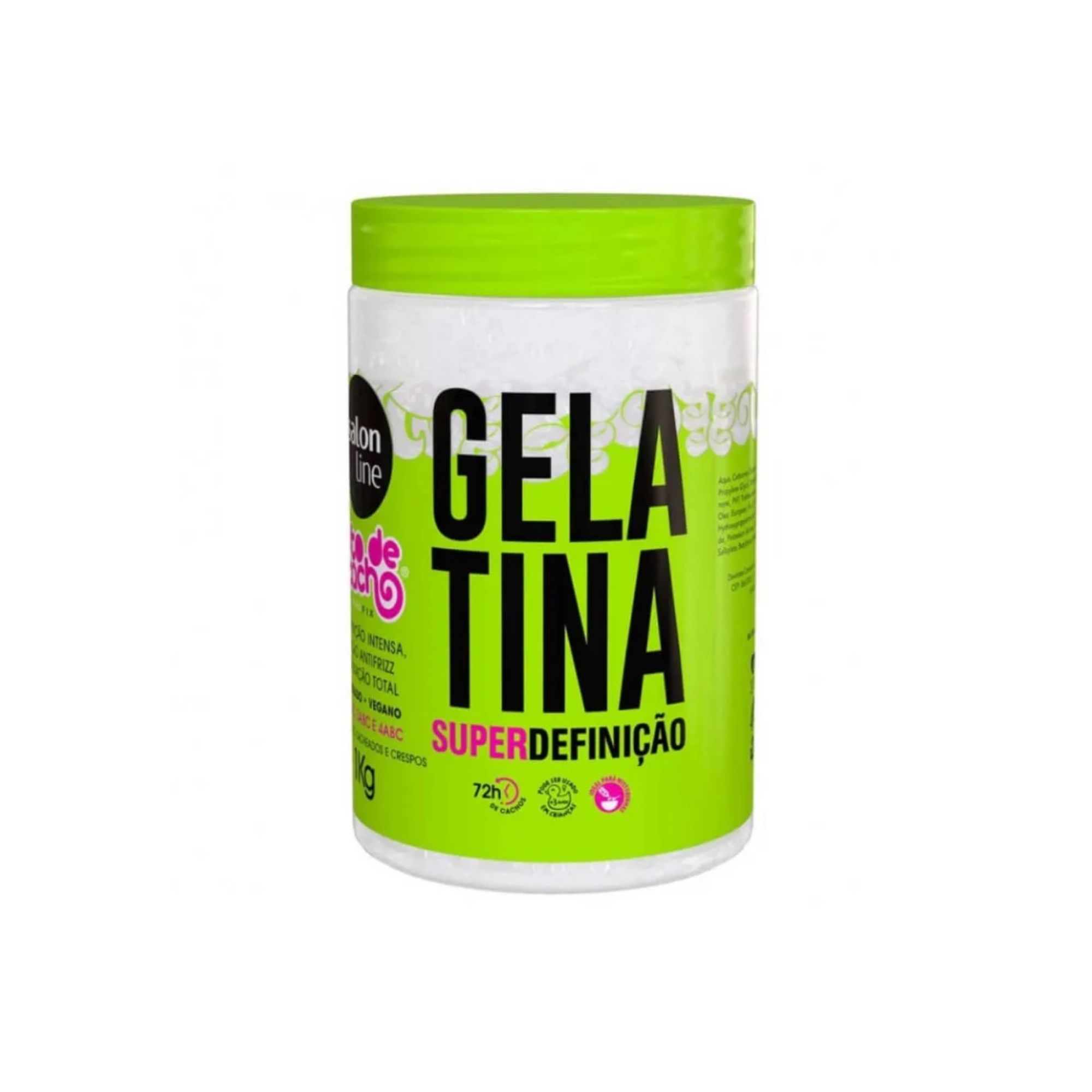 Gelatina Cabelo Cacheado Salon Line Super Definição #todecacho 1kg