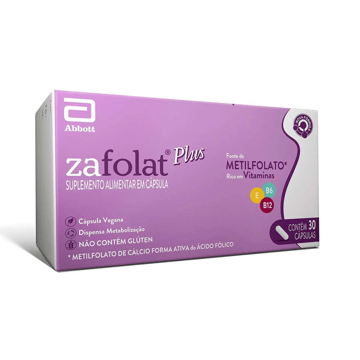 Polivitamínico Zafolat Plus Para Gestantes 30 Comprimidos